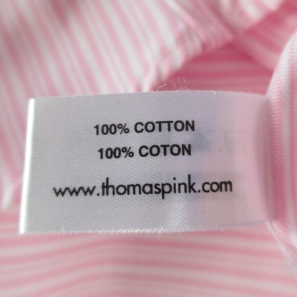 BUNDLE OF 2 THOMAS PINK DRESS SHIRTS - Picture 5 of 10